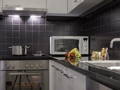Moderne Küche im Adina Appartementhotel - Appartements mit Küche in Budapest - Adina Appartement Hotel Budapest - Appartementhotel Adina Ungarn