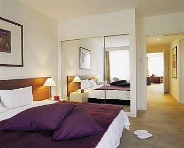 Adina Appartament Hotel Budapest, elegantes Zimmer des Luxus Hotels Adina  - Adina Appartement Hotel Budapest - Appartementhotel Adina Ungarn