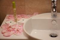 Badezimmer im The Three Corners Hotel Bristol - neues 4-Sterne-Hotel in Budapest