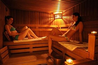 Sauna im Hotel Millennium Budapest  - Dreisterne-Superior Hotel - Hotel Millennium Budapest- Hotel neben dem Innenstadt von Budapest bei Nagyvarad Platz