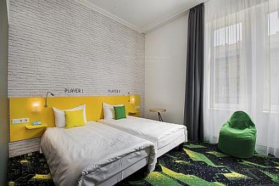 Ibis Styles Budapest Center - angenehmes Zweibettzimmer -Ibis Styles Budapest Center in Stadtzentrum Budapest - Ibis Styles Budapest Center*** - 3 Sterne Hotel in Budapest